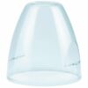 Nuk First Choice+ Overcap, transparent, designed to fit securely over baby bottles for hygiene and protection.