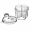 Vital Baby® NURTURE milk formula dispenser with a clear container and a lid featuring a spout, designed for easy pouring.