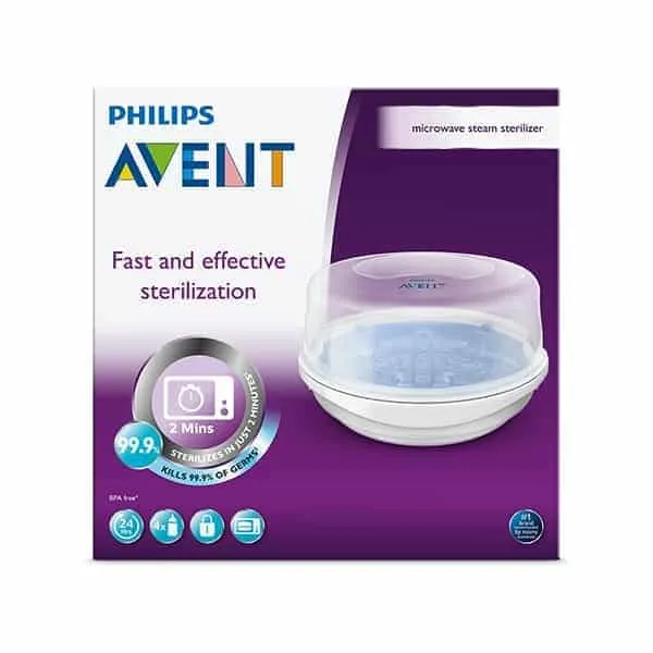 Philips Avent Microwave Steam Sterilser — Philips Avent Microwave Steam Sterilser