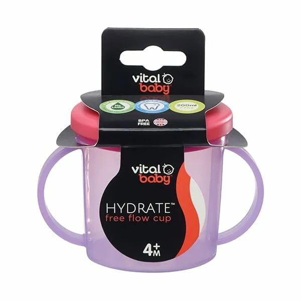 Vital Baby® HYDRATE™ free flow cup — Vital Baby® HYDRATE™ free flow cup