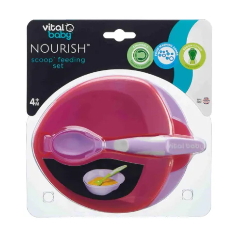 Vital Baby® NOURISH™ scoop™ feeding set – mixed — Vital Baby® NOURISH™ scoop™ feeding set – mixed