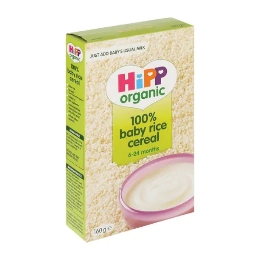 HiPP Organic 100% Baby Rice Cereal — HiPP Organic 100% Baby Rice Cereal