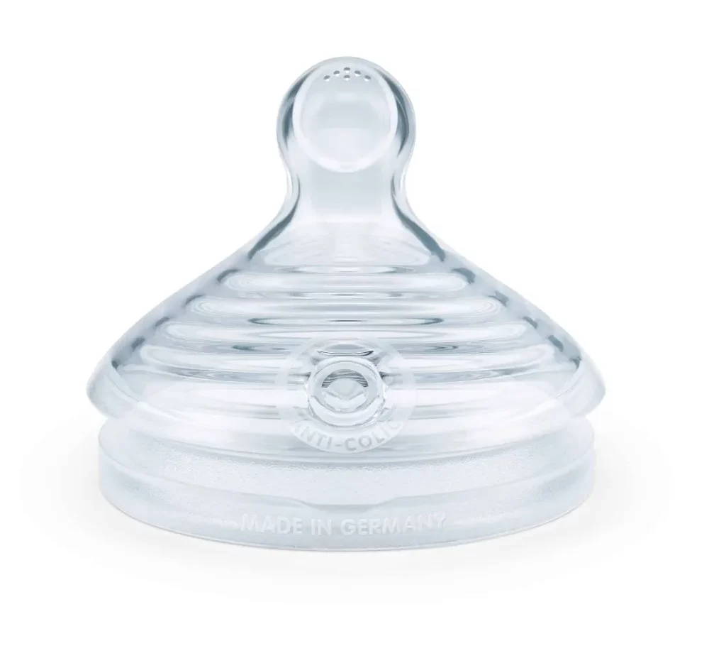 Nuk Nature Sense Silicone M/6 Hole Formula Teat – 0-6M — Nuk Nature Sense Silicone M/6 Hole Formula Teat – 0-6M