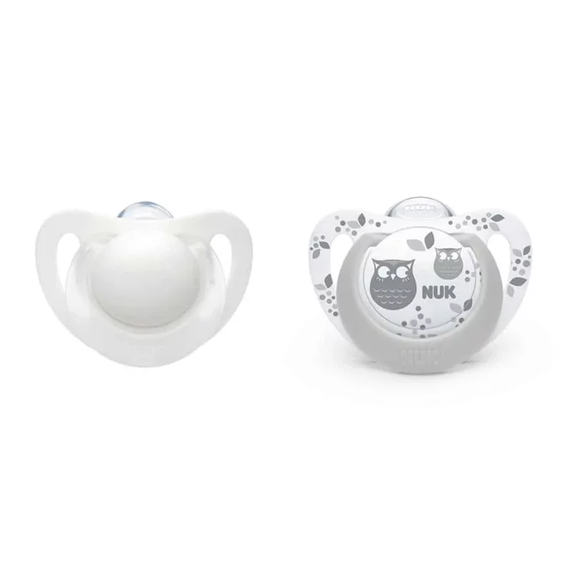 Nuk Silicone Genius Soother 0-6M — Nuk Silicone Genius Soother 0-6M