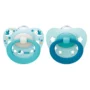 Nuk Silicone Signature Soother 0-6M - Bird/Mint Blue