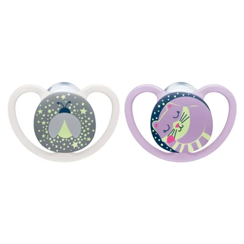 6009544209027-NUK-SIL-SPACE-NIGHT-SOOTHER-6-18M-CATFIREFLY