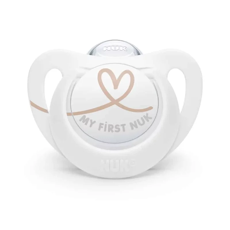 Nuk Silicone Star Soother 0-2M — Nuk Silicone Star Soother 0-2M