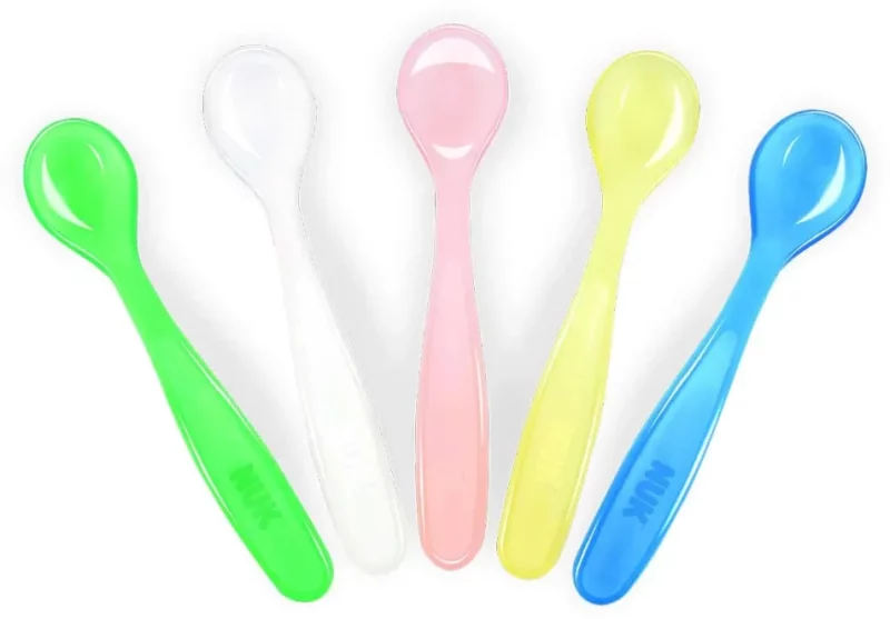 Nuk 5 Pack Weaning Spoons — Nuk 5 Pack Weaning Spoons