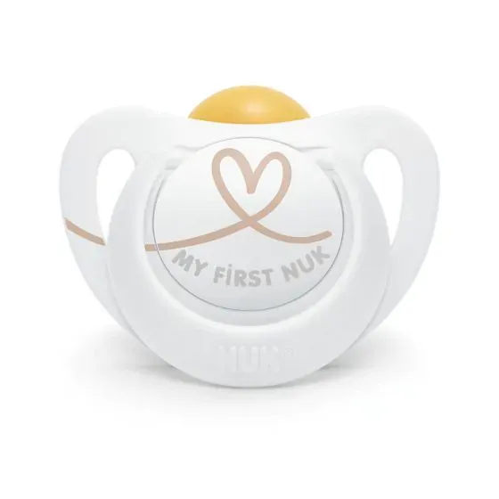 Nuk Latex Star Soother 0-6M — Nuk Latex Star Soother 0-6M