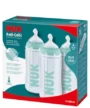 Nuk First Choice+ Temperature Control Anti-Colic 3 Bottle Set 300Ml