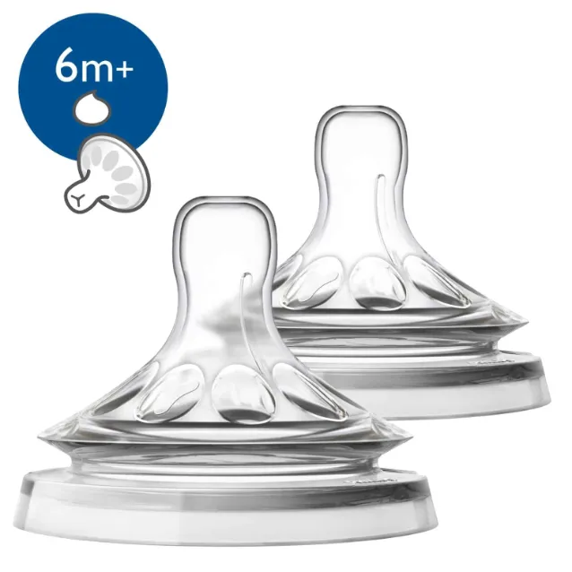 Philips Avent Teat Natural 2.0 Thick Flow Teat — Philips Avent Teat Natural 2.0 Thick Flow Teat