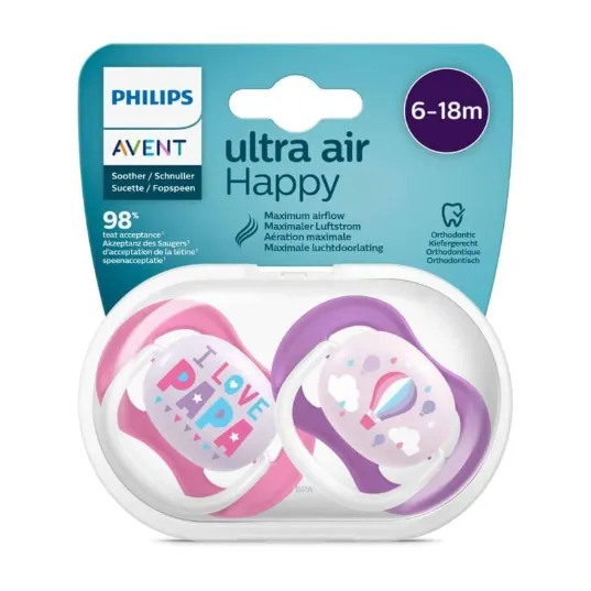 Phillips Avent Ultra Air Soother 0-6M — Phillips Avent Ultra Air Soother 0-6M