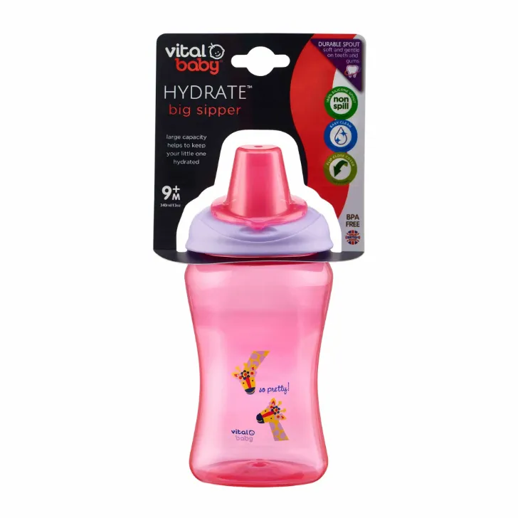 Vital Baby® HYDRATE™ big sipper 340ml — Vital Baby® HYDRATE™ big sipper 340ml