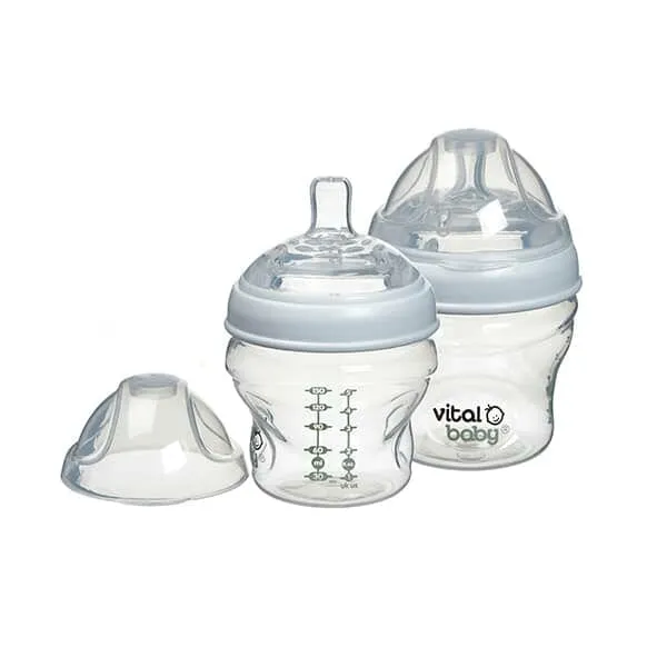 Vital Baby® NURTURE™ | Breast-Like Feeding Bottle 150ml – Twin Pack — Vital Baby® NURTURE™ | Breast-Like Feeding Bottle 150ml – Twin Pack
