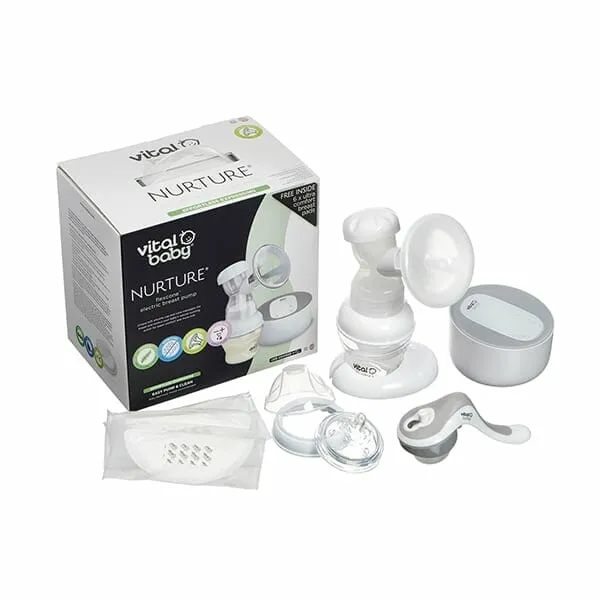 Vital Baby® NURTURE™ Flexcone™ | Electric Breast Pump — Vital Baby® NURTURE™ Flexcone™ | Electric Breast Pump