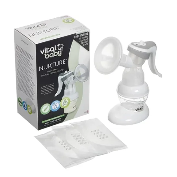 Vital Baby® NURTURE™ Flexcone™ | Manual Breast Pump — Vital Baby® NURTURE™ Flexcone™ | Manual Breast Pump
