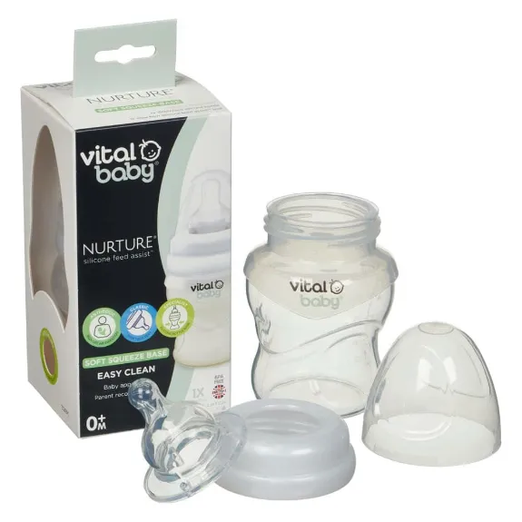 Vital Baby NURTURE silicone feed assist™ 250ml — Vital Baby NURTURE silicone feed assist™ 250ml