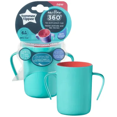 Tommee Tippee 360 Handled Beaker 200Ml