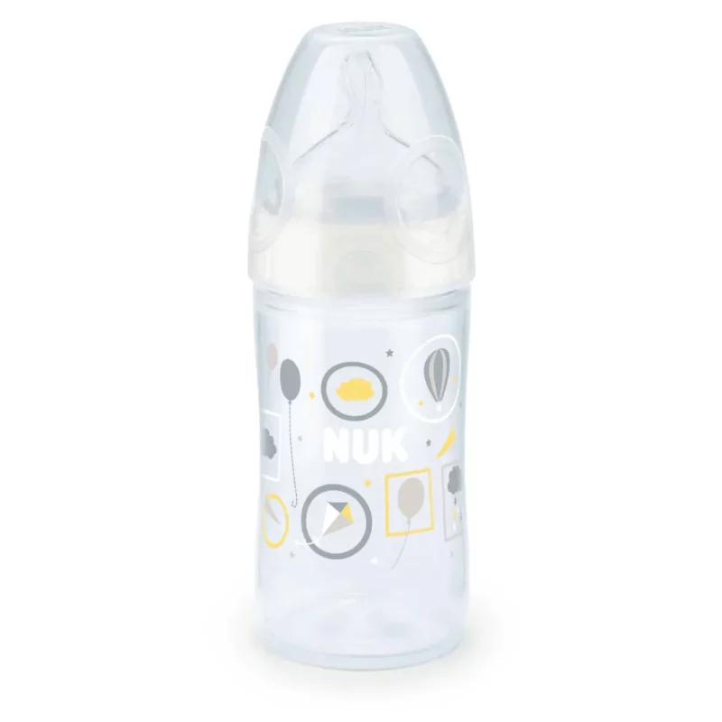 Nuk Bottle New Classic First Choice+ – 0-6M -150Ml — Nuk Bottle New Classic First Choice+ – 0-6M -150Ml