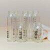 BIBS Glass Bottle 225ml, clear design with measurement markings, displayed among other sizes on a neutral background.