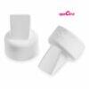 Spectra Silicone Valve, white, designed for use with breast pumps for effective milk expression.