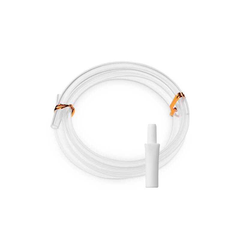 Spectra Accessory Kit includes clear tubing with a connector, suitable for various breast pump sizes.