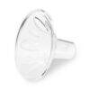 Spectra Silicone Massager, clear silicone design for breast care, enhances comfort during breastfeeding.