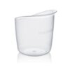Medela Baby Feeding Cups 10Pk, clear plastic cups with measurement markings for precise feeding.