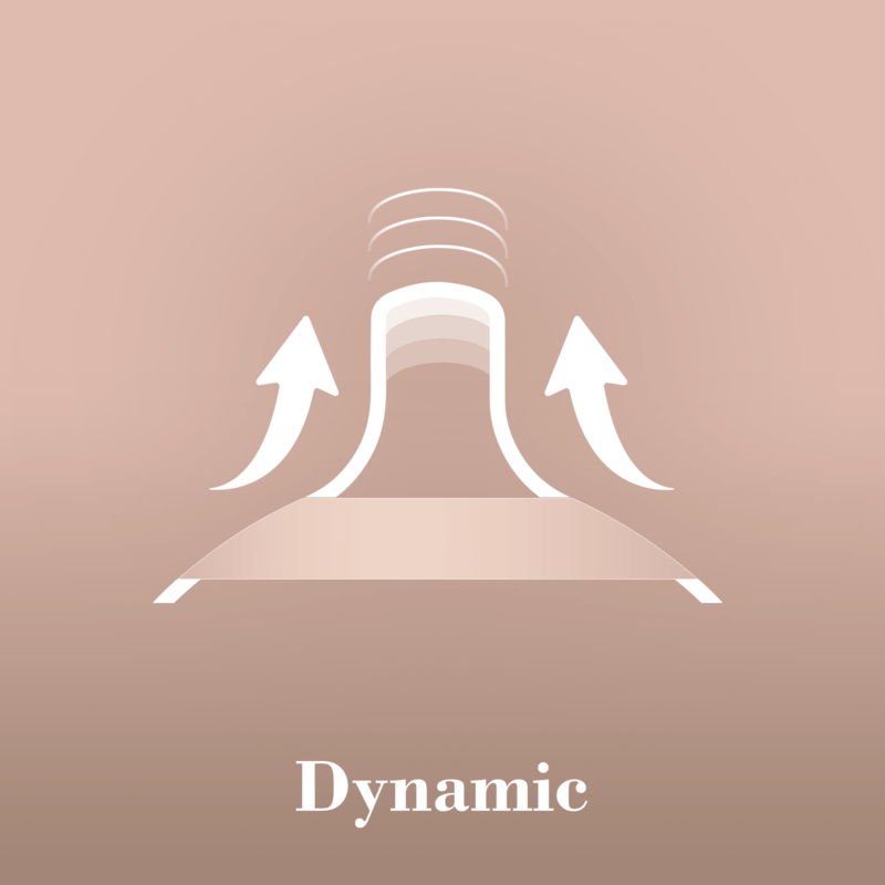 Difrax LOVI Mammafeel Bottle 150ml with a dynamic design for easy feeding, featuring a soft, ergonomic shape.