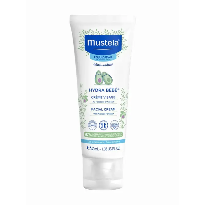 Mustela Hydra Bebe Facial Cream 40Ml — Mustela Hydra Bebe Facial Cream 40Ml