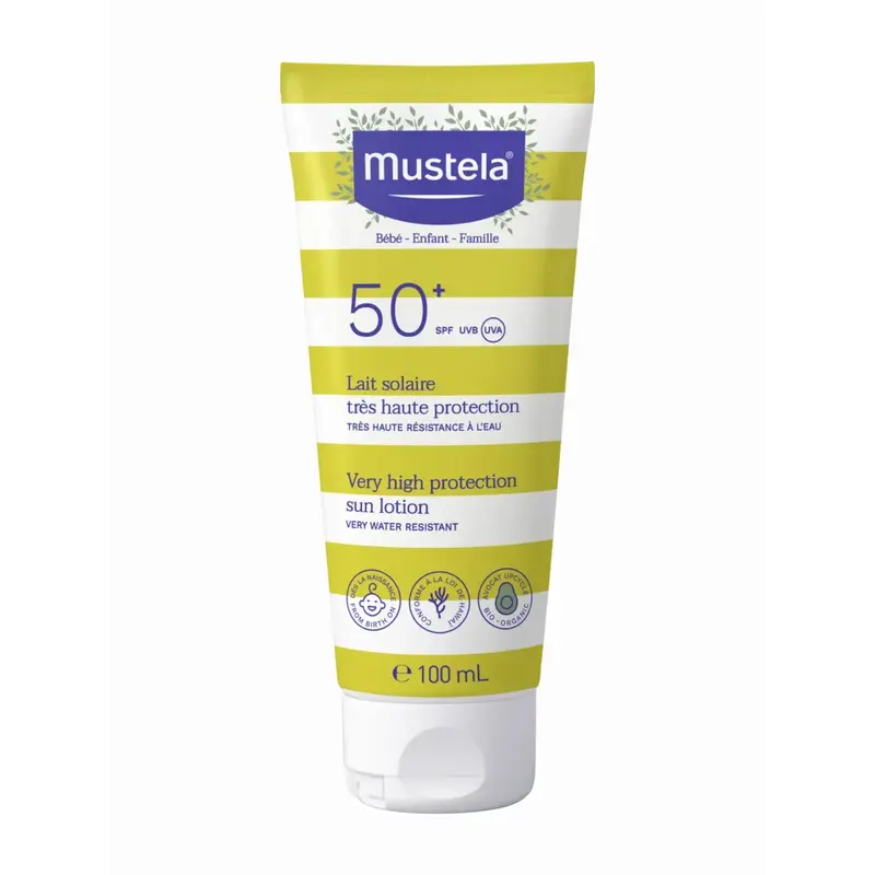 Mustela Sun Lotion Spf50+ 100Ml — Mustela Sun Lotion Spf50+ 100Ml