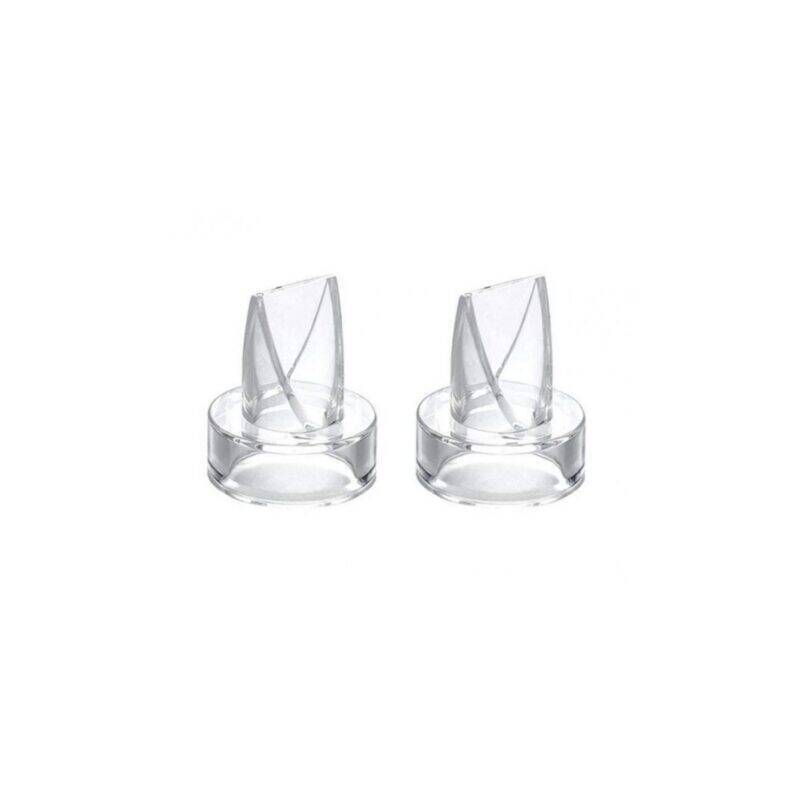 Spectra Valves for Handsfree Cup Set, clear plastic valves designed for efficient milk expression.