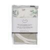 Maccie 2-In-1 Burp Cloth + Bibs set in blush and poppy, featuring soft bamboo and cotton fabric, packaged neatly.