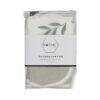 Maccie 2-In-1 Burp Cloth + Bibs pack featuring green leaf design and soft bamboo cotton muslin fabric.
