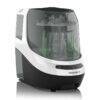 Baby Brezza Bottle Washer Pro in white and black, featuring a transparent top and space for multiple bottles.