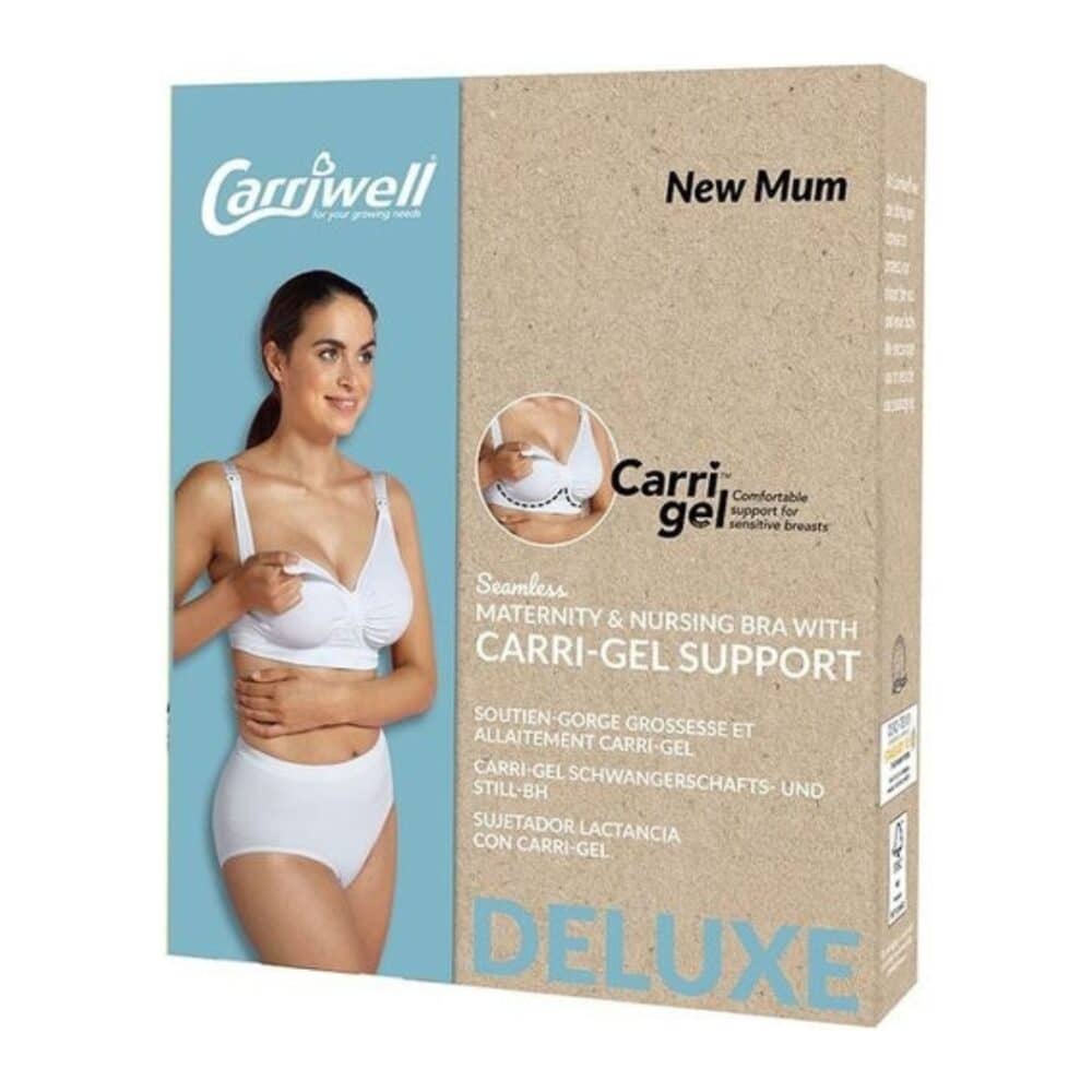 Carriwell Maternity & Nursing Bra with Carri-Gel Support Deluxe