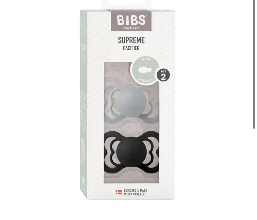 BIBS Supreme Latex Pacifier 2-pack — BIBS Supreme Latex Pacifier 2-pack