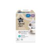 Tommee Tippee Natural Start 150ml self-sterilizing clear bottle with extra wide shape and anti-colic valve, suitable from 0