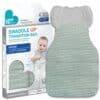Love To Dream Transition Bag in Dreamer Olive and White, medium size for 6-8.5kg, features built-in wings for easy swaddling.