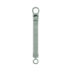 BIBS Loop Pacifier Clip in Cactus, featuring a sleek design with two attachment rings for convenience.
