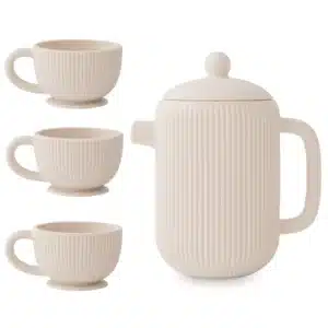 Mushie Silicone Play Tea Set — Mushie Silicone Play Tea Set
