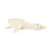 Flow Amsterdam Liva Heartbeat Rechargeable Comforter in beige and brown, shaped like a duck for cozy comfort.