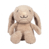 Flow Amsterdam Plush Night Light featuring Liva the rabbit in soft beige fabric, with floppy ears and a friendly smile.