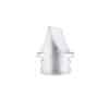 Mommy Material Milk it Silicone Valve, clear silicone design, features a unique angled tip for easy feeding.