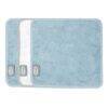 Shnuggle Bamboo Wash Cloths in blue, featuring a soft texture and rounded corners, perfect for gentle cleaning.