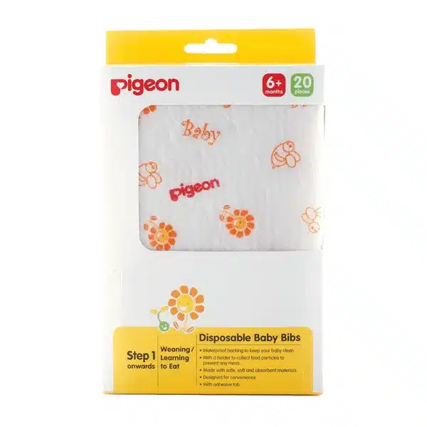 Pigeon – Disposable Baby Bibs 20’S — Pigeon – Disposable Baby Bibs 20’S