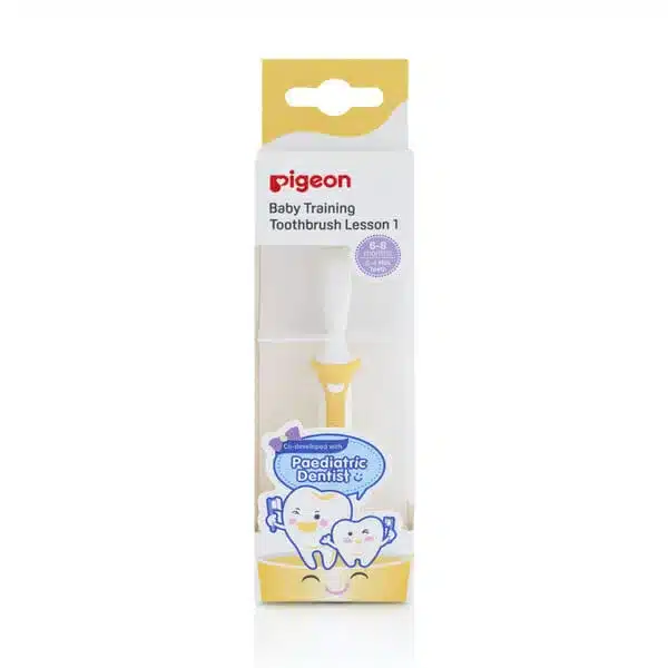 Pigeon – Training Toothbrush Lesson 1 Yellow — Pigeon – Training Toothbrush Lesson 1 Yellow