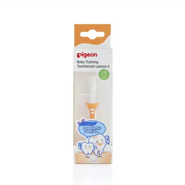 Pigeon – Training Toothbrush Lesson 2 Orange — Pigeon – Training Toothbrush Lesson 2 Orange