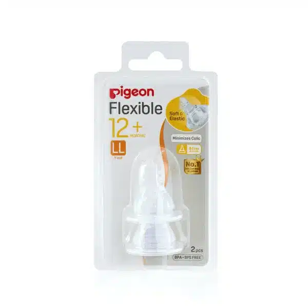 Pigeon – Flexible Nipple 2Pc Ll — Pigeon – Flexible Nipple 2Pc Ll