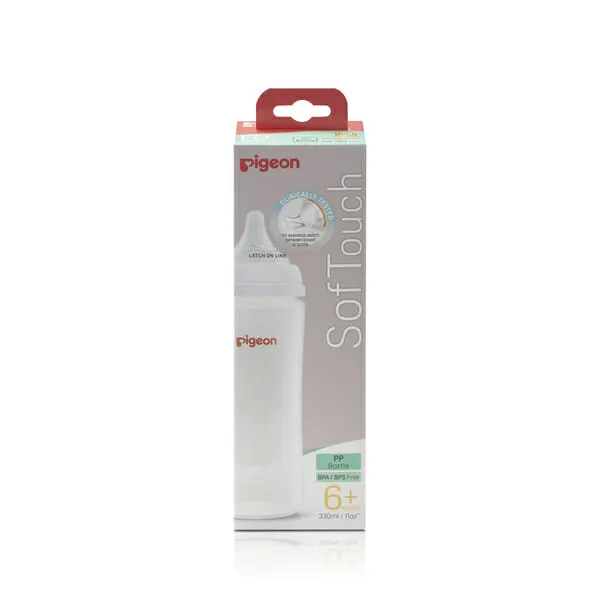 Pigeon – Softouch 3 Nursing Bottle Pp 330Ml — Pigeon – Softouch 3 Nursing Bottle Pp 330Ml